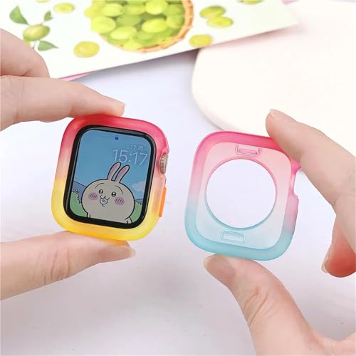 Coque silicone Apple Watch évite rayures écran antichoc iWatch