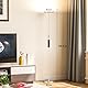 PreeOtti Stehlampe Wohnzimmer LED, 36W, Moderne Stehleuchte mit Fernbedienung & Touch-Steuerung, 3 Farbtemperaturen, Stufenlos Dimmbar, Leselampe Stehlampe für Wohnzimmer Schlafzimmer Büro(Silbergrau)