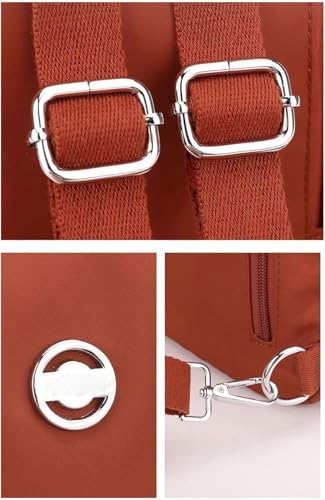 Waterproof 2-Way Commuter Bag, Tote Backpack Convertible Bag, 30x21x14cm Anti-Theft Large Capacity Travel Tote For Women3