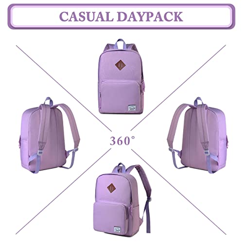 VASCHY Backpack for Women Men, Ultra Lightweight School Bag for Kids Teen Boys Girls, Casual Daypack Work, Travel