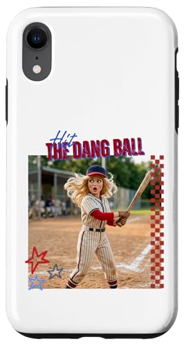 Funny Hit The Dang Ball �싅���D�� �X�}�z�P�[�X iPhone XR �p