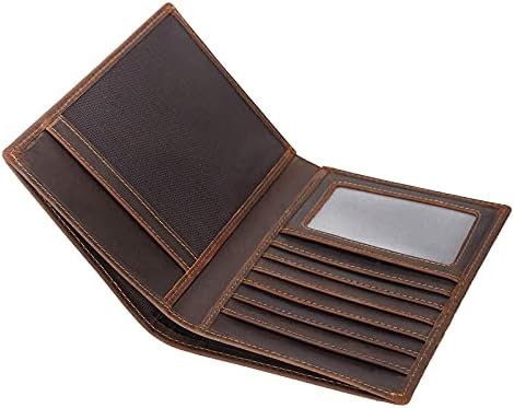 Polare Luxury RFID Blocking Leather Passport Holder Travel Wallet For Men and Women (Dark Brown) 9 Polare Luxury RFID Blocking Leather Passport Holder Travel Wallet For Men and Women (Dark Brown)
