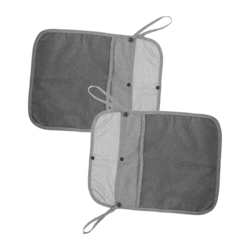 HAPINARY Portable Baby Stroller Hanging Bag Mesh Side Sling Organizer Storage Bag for Diapers Bottles Toys