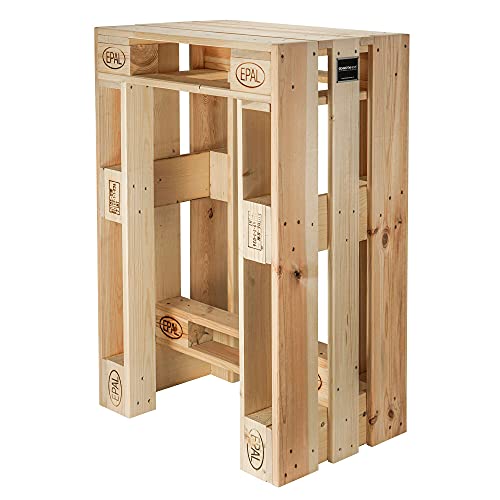 Schroth Home Pali Bar Tisch 71,5 x 47 x 105 cm – Stehtisch aus Holz–...