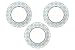 Dixie Ultra Heavy Duty Disposable Appetizer and Dessert Paper Plates, Small Plate 6 7/8" (44 ct) (Pack of 3)