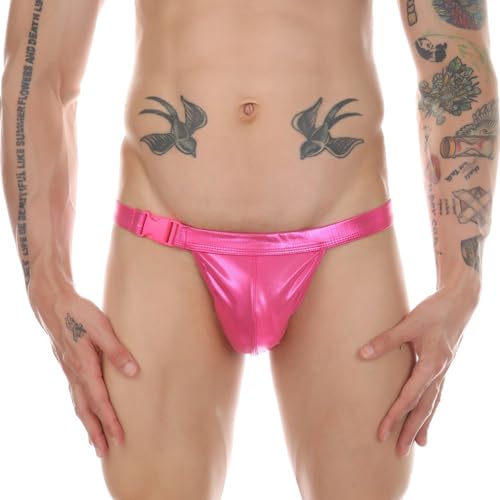 Mens Summer Beach Swimwear Buckle Sexy Swimsuits