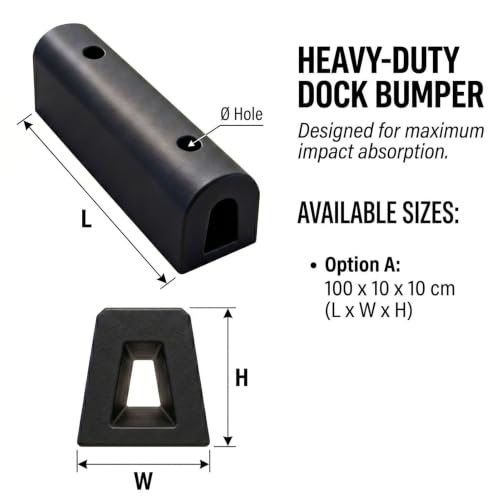 Protector de pared de goma para muelle de barco ideal para un amarre seguro y sin roces 3