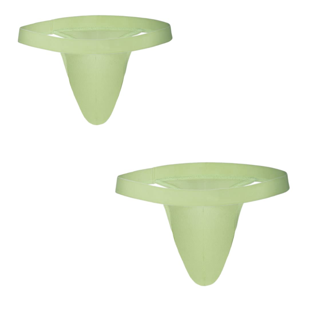 bruchi club Side String Green Color See Through Men's Thong | Sexy Men's Thongs Online | Men's Thong Underwear | Men's Thong Brief Set of 2 | Men's Thongs Combo of 2-picture-41
