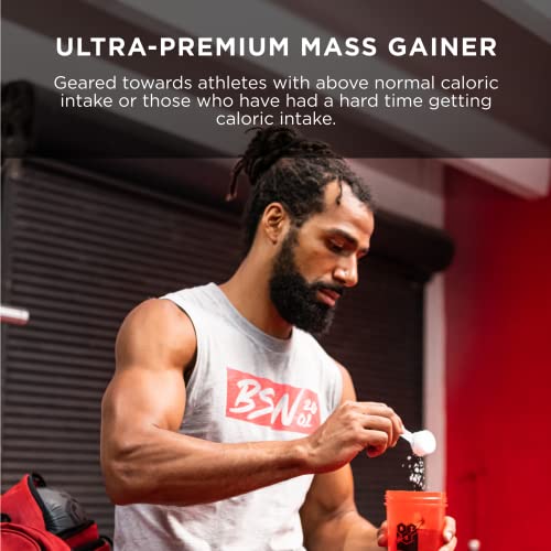 Image of BSN True-Mass Weight Gainer Protein Powder, Choc Milkshake, 15 SRV, 10.38 Pound (Pack of 2)