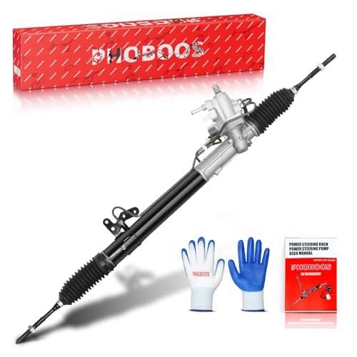 PHOBOOS Hydraulic Power Steering Rack and Pinion Assembly Compatible with Nissan Altima 2007-2013 (exclude hybrid) New Unit Leak Resistance Direct Fit Ref. 26-3038