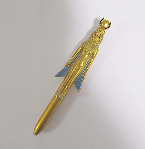 【古代エジプトのお土産・ボールペン単品・TYPE:3】イシスをモチーフにしたノック式ボールペン