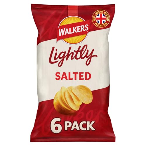 Walkers Lightly Salted Multipack Crisps 6x25g