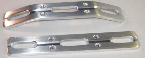 T-Maxx and E-Maxx Brushed Aluminum Bumper Set