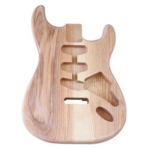 Unfinished Guitar Body Two Piece Water Bend Wood Electric Guitar Body Modified DIY Accessories Barrel