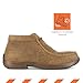 Frye Supply Men`s Chukka Light Brown Composite Moc Toe Work Boot Brown 11 M