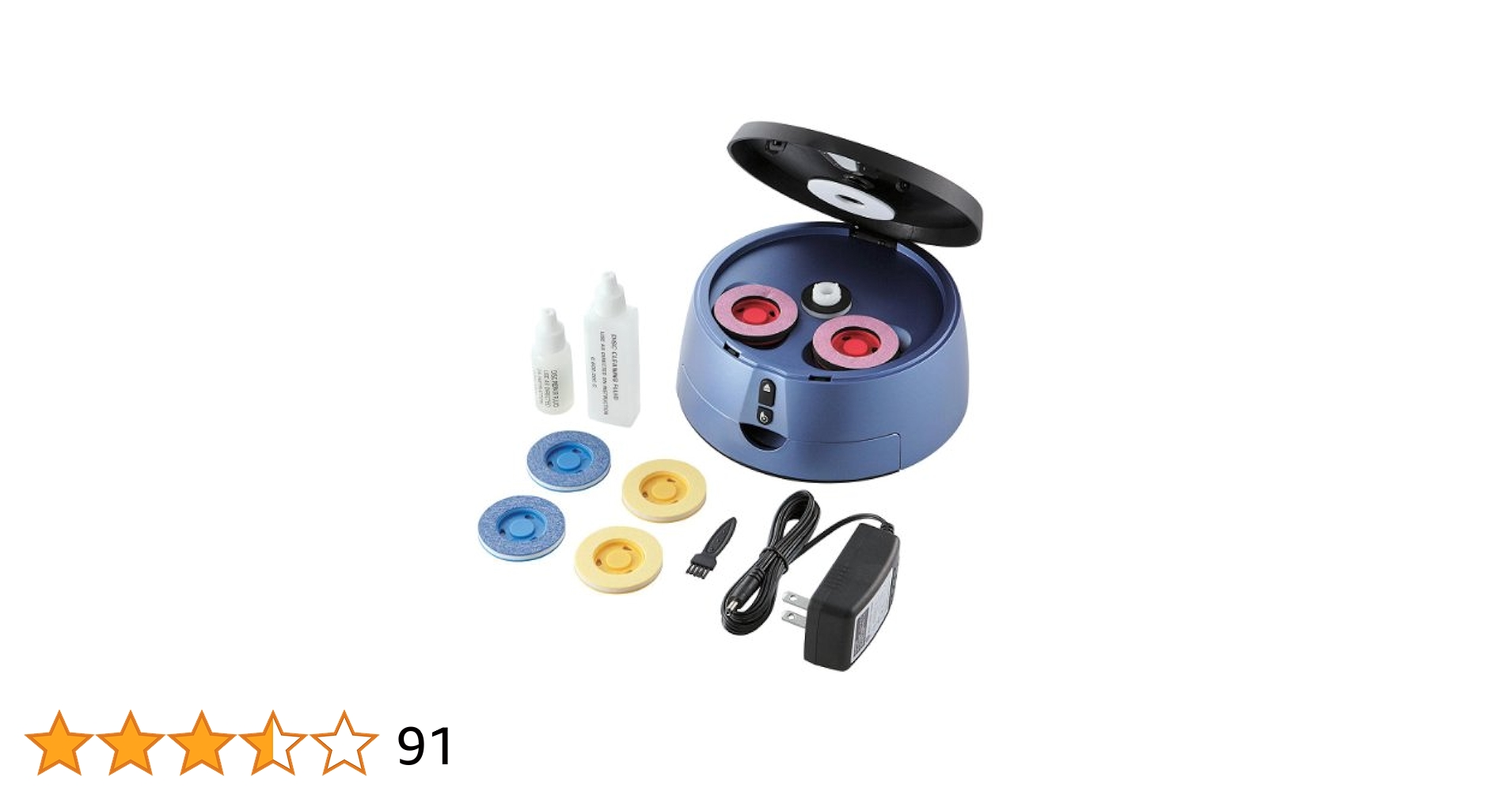 【未使用品】エレコム ディスク修復機 (電動タイプ) CK-DS3 交換キット付 Amazon.co.jp: 【2007年モデル】エレコム ディスク修復機(電動