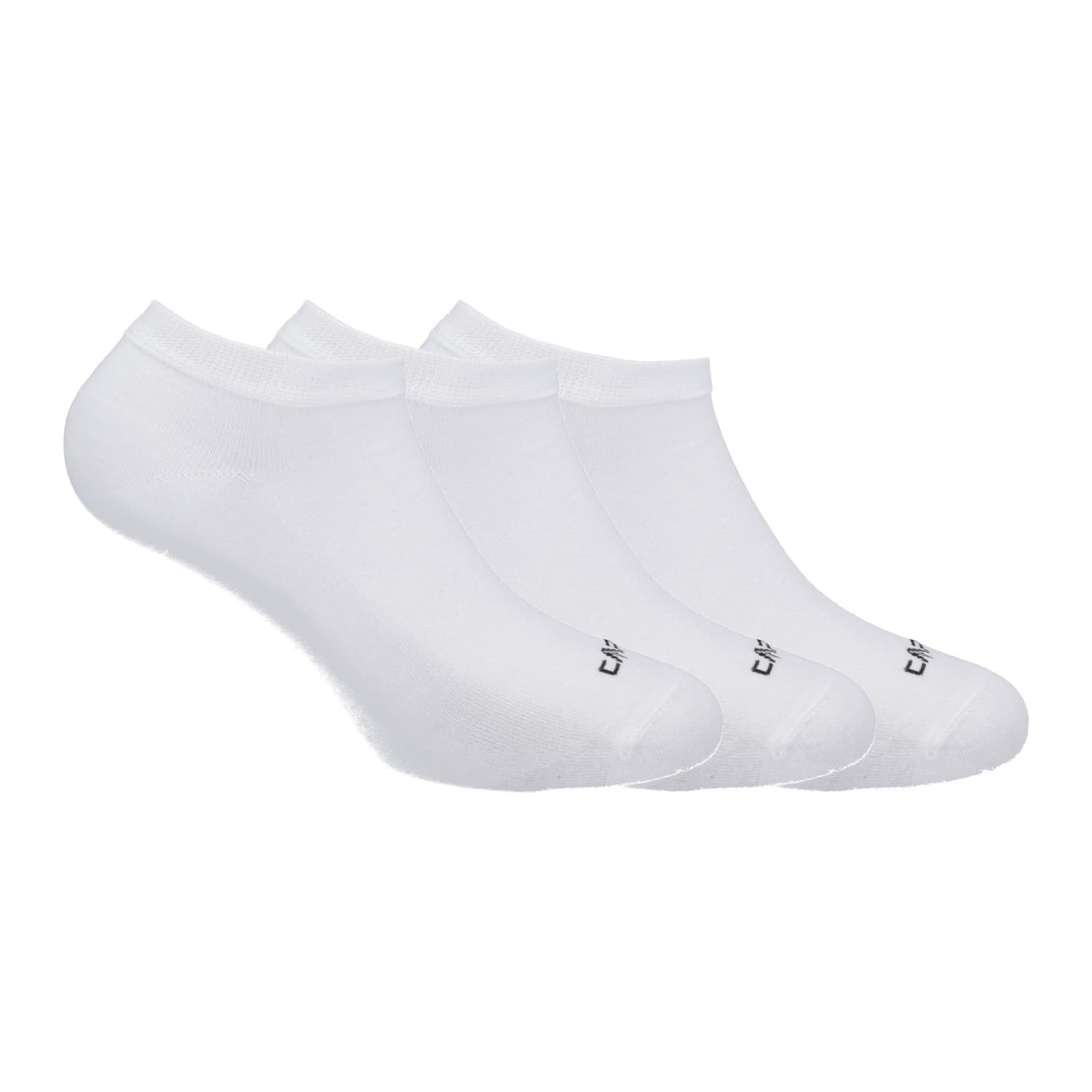 CMP - Bamboo Invisibile Sock Tripack, White, 39/42