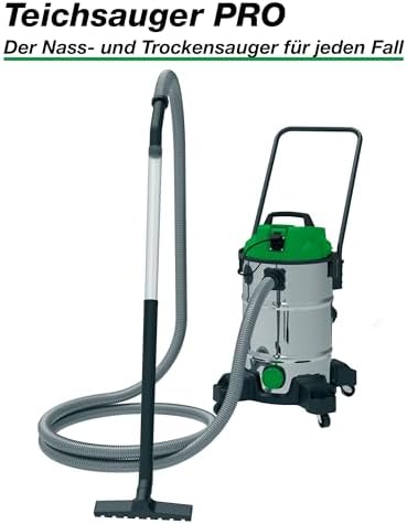 Bild 1 - Wagner Green Teichsauger PRO VA | Non-Stop saugen | komplett Teichschlammsauger für die Reinigung für Gartenteich Schwimmteich Fischteich Pool und Haus