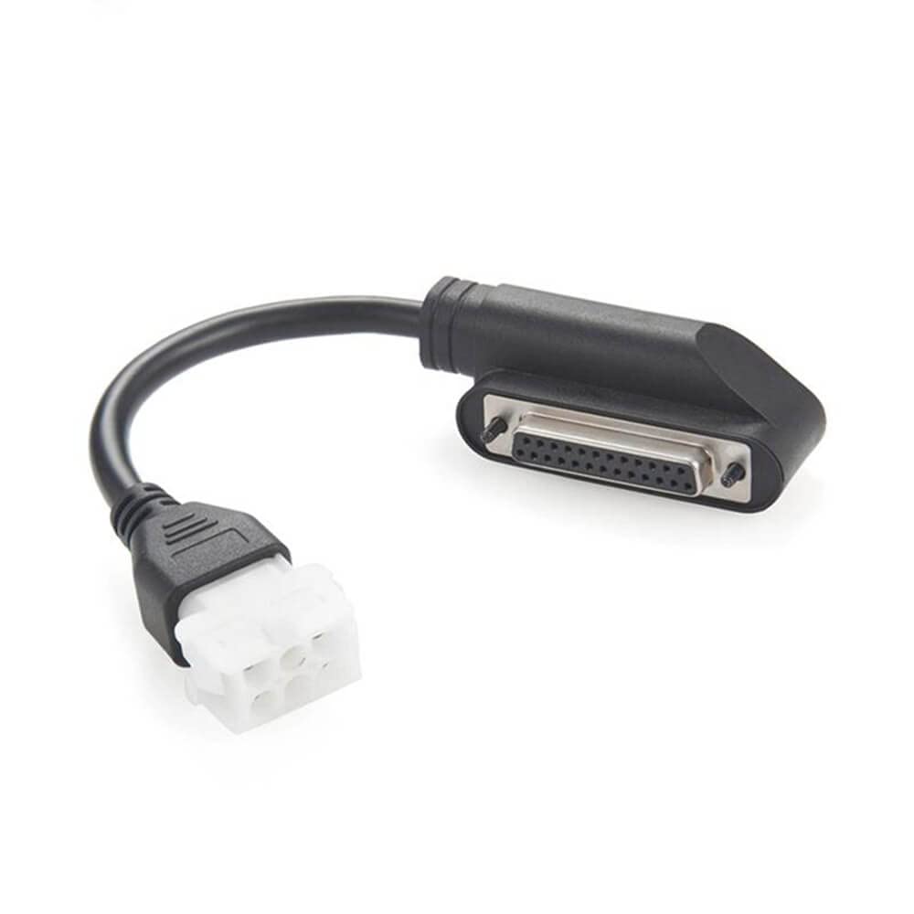 DB25 Female to Molex 6Pin Housing Right Angle Cable 0.1M