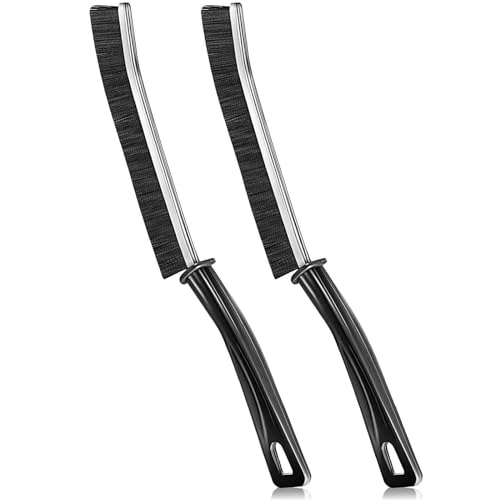 2pcs Long-Handle Crevice Cleaning Brush for Bathroom Gaps, Window Dead Spaces, Grooves and Toilets - Hand-Held Tool with Extended Reach