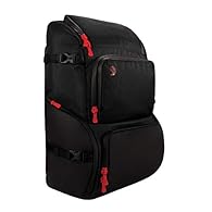 Durable, water-resistant design Modular cable filing system Small and large accessory compartments Microphone storage Side-mounted Mic Stand Storage