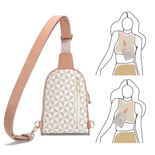 Image of INICAT Small Travel Purse,Anti Theft Crossbody Bag for Women | RFID Blocking, 8 Card Slots,Secure Back Zipper Pocket,Sling Style