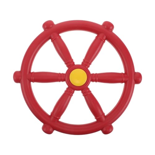 Volant de gouvernail robuste en plastique pour enrichir une aire de jeux