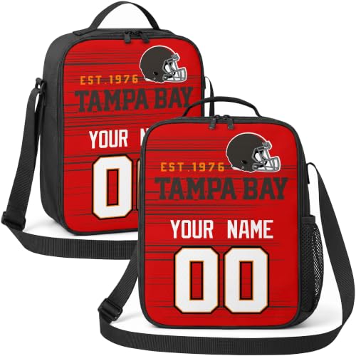 Image of Tampa Lunch Bag Custom Name and Number Personalized Gifts