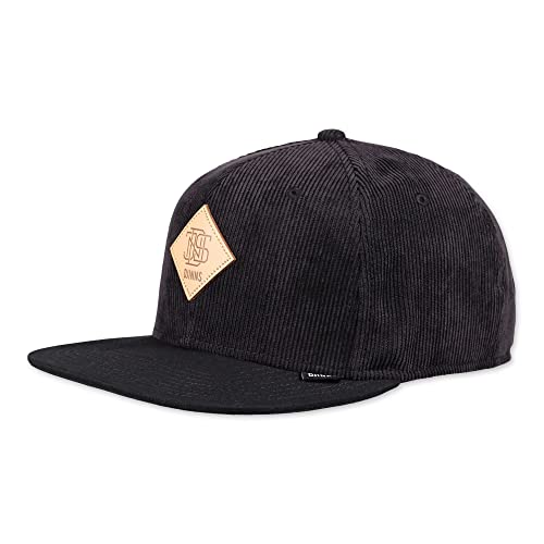 Djinns Snapback Cap 6P SB SOFTCORD Black Schwarz, Size:OneSize Cover