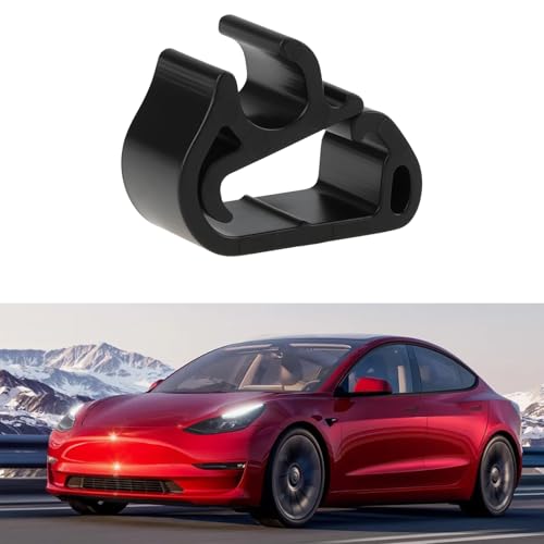 Miniatura 2 de Yinettech Abrazadera De Manguera Para Boquilla De Brazo De Limpiaparabrisas De Coche 5 Unidades 1628230-02-A Compatible Con Tesla Model 3 Y