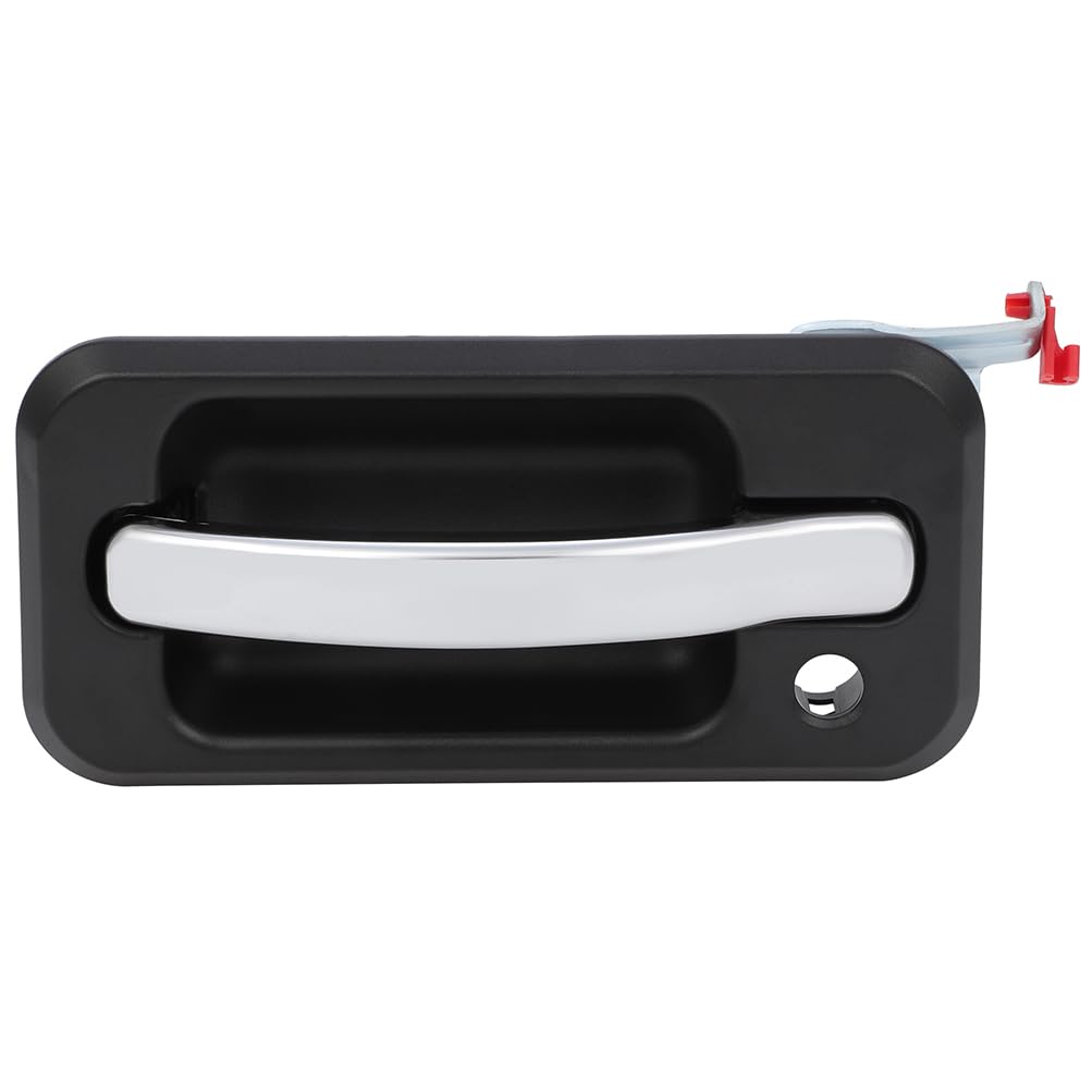 OCPTY Door Handle Exterior Front Driver Left Side Replacement Fit 2003-2009 for Hummer H2 Outside Door Handle Balck/Chrome (1pcs)