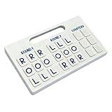 Generisch Mahjong-Brettspiel - Reisefreundliches Strategiespiel mit 24 Ablagefächern - Kinder-Mahjong-Set - Für Spieleabende, Zusammenkünfte, Familie, Senioren, Erwachsene, Kinder