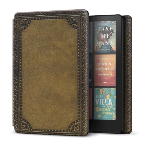 TNP Schutzhülle für Kindle Paperwhite 12. Generation 2024 / Kindle Colorsoft Signature Edition – 17,8 cm (7 Zoll), PU-Leder, Schutzhülle für Kindle Paperwhite Kids mit automatischer Sleep