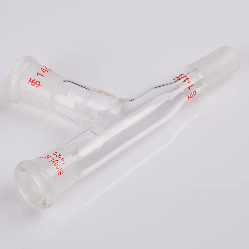 Adattatore Distillazione Stonylab - 3 Vie Con Giunti 24/40 In Vetro Borosilicato - Foto 13