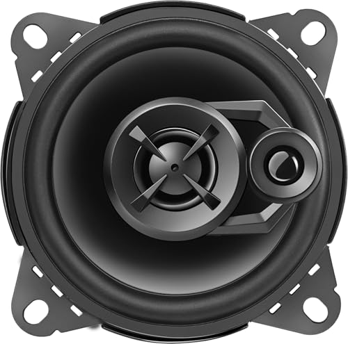 Image of Hydra 4 inch 3-Way Coaxial Car Speaker with Tweeter Turbo-MAX Coaxial Car Speaker (380 W)