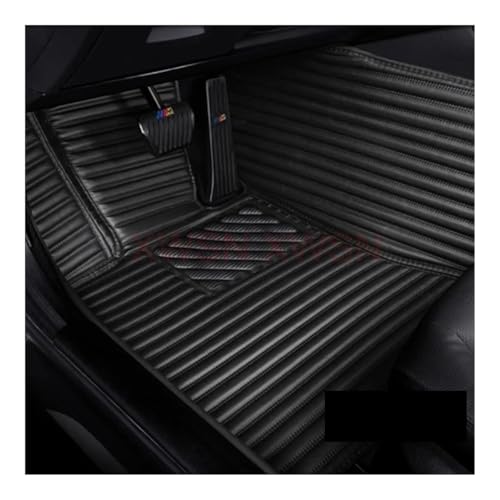 Tapis de sol de voiture à rayures haut de gamme pour Peugeot 2008 intérieur