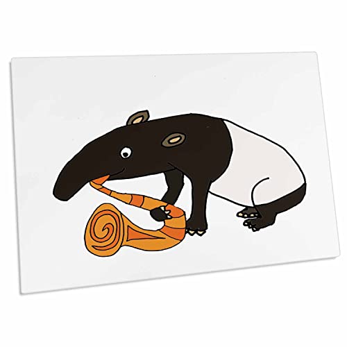 Tapete de escritorio 3dRose Tapir divertidos y lindos miniatura 1