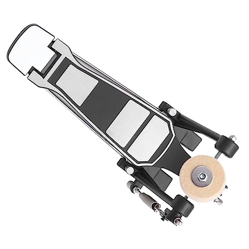 Levemolo Bass Drum Accessory Single Pedal for Drum Set Replacement Adjustable Hammer Angle
