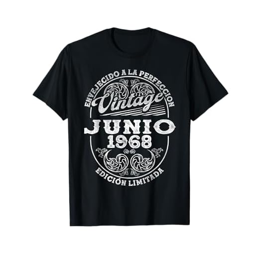 Junio 1968 Vintage - 56 Años Regalo Cumpleaños Hombre Camiseta