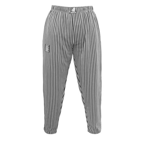 JUSTBRAND Bodybuildinghose Jogginghose Gym Hose Pumperhose Freizeithose Sportbekleidung (DE/NL/SE/PL, Alphanumerisch, M, Regular, Regular, Weiss)