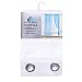 2x Visillos Transparentes Voiles Cortinas con Ojales Modernos Decorativos para Salón Dormitorio...