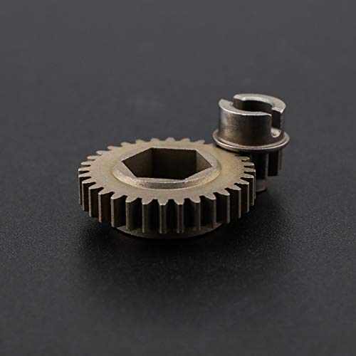 Electric Roto Starter Back Cover Backplate 11011 12Mm Start Rod With Screws Compatible With Hsp 1/10 16/18/21 Nitro Engine Rc Model Car Part #TOP7