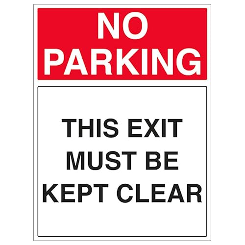 Panneau de sécurité réfléchissant No Parking rigide extérieur signalisation