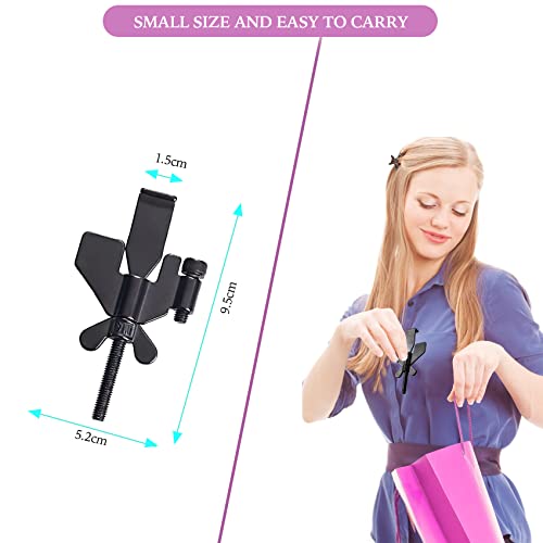 Dee Banna Portable Door Lock & Door Stop Alarm, Dual Protection Heavy Duty Adjustable Pocket Lock Door Security Devices, Hotel Apartment Travel Essentials For Women Kids (2023 Upgraded) #TOP5