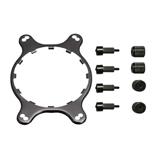 CPU Cooler fläkthållaren Kylar Fan Cooler Fan Holder monteringsfäste Kit för Corsair Hydro H45 H55 H60 H75