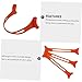 BIUDECO 3PCS Flexible Mask Extender Clips for Ear Pressure Relief Durable Silicone Mask Strap Buckles for Outdoor Activities Simple Design for Comfort