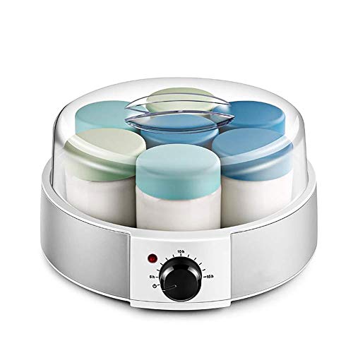 Sdesign Máquina de Yogurt: Hace Sorbete de Helado Helado de Yogurt Helado, Incluye Salsas de Helado de Frambuesa Azul y Fresa roja