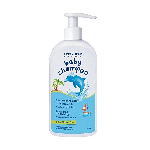 Shampooing pour bébé FREZYDERM pour un bain apaisant sans larmes du soir
