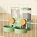 Vmohuyktx Water Feeder Water Dispenser Feeding Watering Cage Mount Feeder Automatic Food Feeder