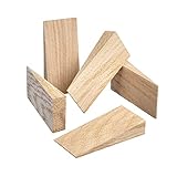 50 Holzkeile Keil Holzkeil Buche/Esche/Eiche 65x30x11mm